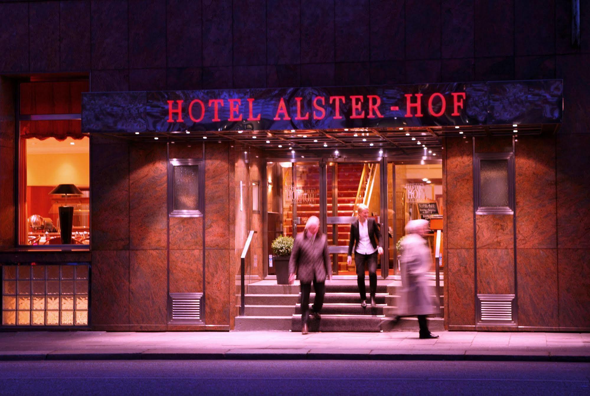 Alster-Hof Hotel Hamburg Kültér fotó